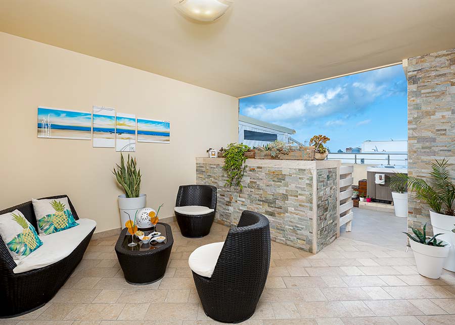Terrace jacuzy San Vito Lo Capo